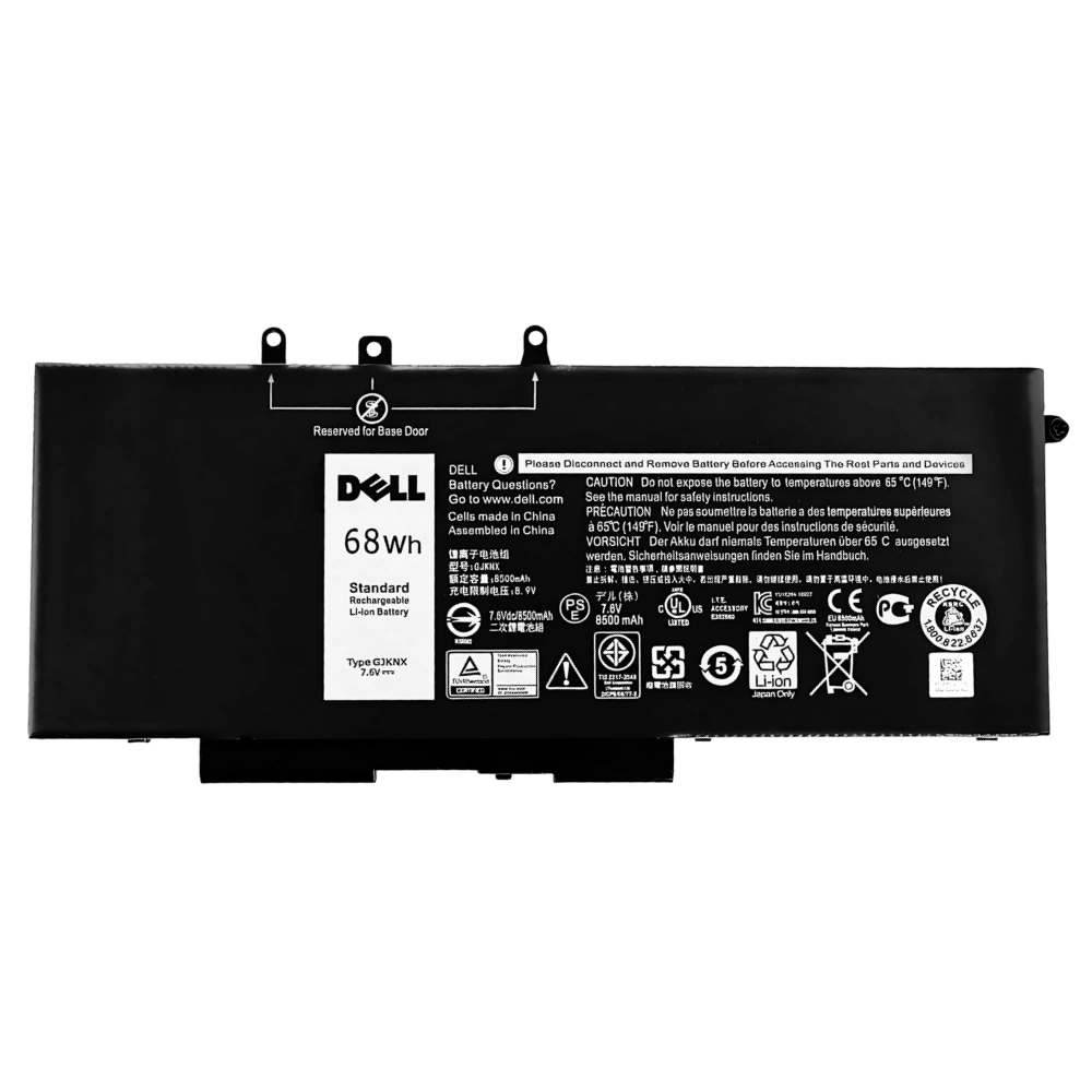 Battery Dell Precision 3520, 4-Cell 68Wh, แบตเตอรี่ Dell GJKNX ของแท้รับประกันศูนย์ Dell Thailand ราคาไม่แพง