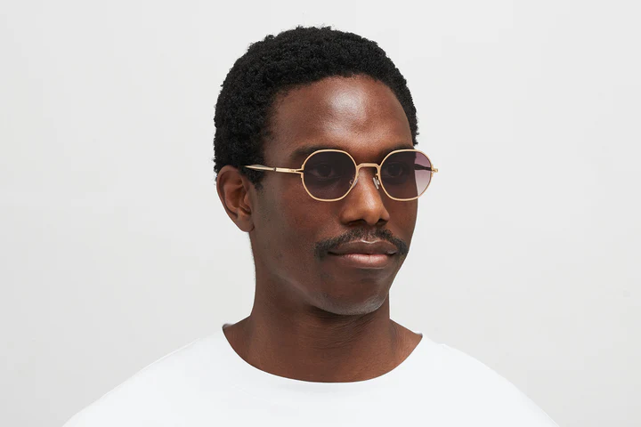 แว่นกันแดด Mykita Santana 291 Sunglasses Champagne Gold