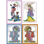 Beauty and flower (ไม่พิมพ์/พิมพ์ลาย)