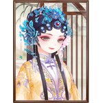 ชุดปักครอสติช ลายสาวงามจีน (งานปักเต็มลาย) ขนาด 45*70 ซม.ผ้าครอสติช 11CTพิมพ์ลายปักบนผ้า ไหมคอตตอน 38 สี ผังลาย เข็ม