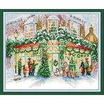 Christmas shop (ไม่พิมพ์/พิมพ์ลาย)