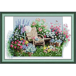 Garden chair (ไม่พิมพ์/พิมพ์ลาย)