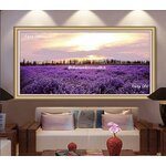 ทุ่งลาเวนเดอร์และแสงตะวัน