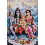 พระศิวะ พระแม่อุมาและพระพิฆเณศ