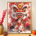 Lion Awakening (พิมพ์ลาย)