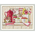 Cozy kitchen (ไม่พิมพ์/พิมพ์ลาย)