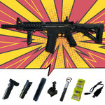 ปืนเจล ปืนเจลไฟฟ้า รุ่น M4A1 (Semi Auto&Full Auto)