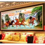 ม้าแปดตัวและน้ำตก