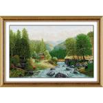 Bridge,River,Home (ไม่พิมพ์/พิมพ์ลาย)