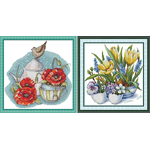 Flower story (ไม่พิมพ์/พิมพ์ลาย)