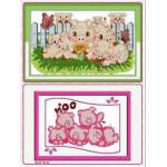 027-โปรแพ็คคู่พิมพ์ลาย พร้อมส่ง