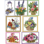 Flower basket (ไม่พิมพ์/พิมพ์ลาย)