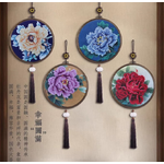 Ancient peony (พร้อมกรอบ)(พิมพ์ลาย)