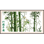 Bird in bamboo (ไม่พิมพ์/พิมพ์ลาย)