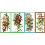 Flower and Fruit (ไม่พิมพ์/พิมพ์ลาย)