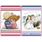 035-โปรแพ็คคู่ไม่พิมพ์ลาย พร้อมส่ง