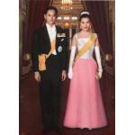 ครอสติสคริสตัลรูปคู่พระบารมี ในหลวงรัชกาลที่ 9 และพระราชินี