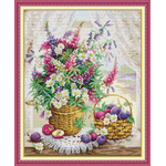 Flower basket (ไม่พิมพ์/พิมพ์ลาย)