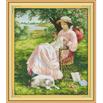 Woman under apple tree (ไม่พิมพ์/พิมพ์ลาย)