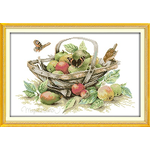 Fruit basket (ไม่พิมพ์/พิมพ์ลาย)