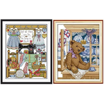 Teddy in room (ไม่พิมพ์/พิมพ์ลาย)