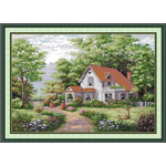 Red villa (ไม่พิมพ์/พิมพ์ลาย)