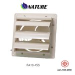 พัดลมระบายอากาศ, (Exhaust Fan), FA10-20S, 25S, 30S, 35S, 40S, 45S, (ขนาด 8,10,12,14,16,18 นิ้ว) บานเกร็ด