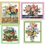 Flowers blooming (ไม่พิมพ์/พิมพ์ลาย)