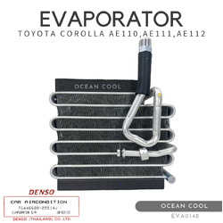ตู้แอร์ Toyota Corolla AE110,AE111,AE112 DENSO รหัส TG446600-05514W คอยล์เย็น โตโยต้า โคโรล่า EVA0148 ตูดเป็ด คอยเย็น โคโลล่า ไฮทอล์ค