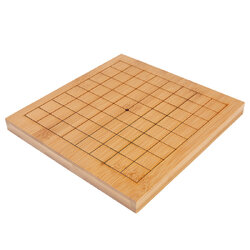 กระดานหมากล้อมไม้ไผ่ 9 เส้น