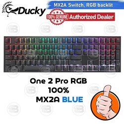 [CoolBlasterThai] Ducky One 2 Pro RGB BLUE MX2A Switch 100% TH/EN