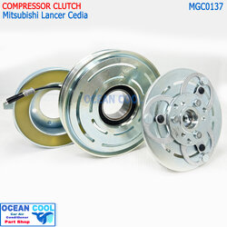 คลัชคอมแอร์ มิตซูบิชิ แลนเซอร์ ซีเดีย MGC0137 Compressor Clutch For Mitsubishi Lancer Cedia หน้าคลัชคอมแอร์