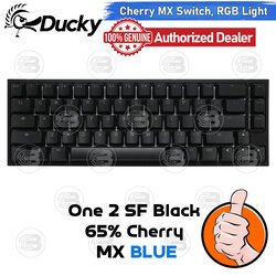 [CoolBlasterThai] Ducky One 2 SF BLACK RGB BLUE MX Switch 65% TH/EN