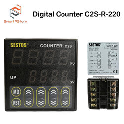 SESTOS Digital Counter 4 Digital Preset Scale Counter (C2S-R-220)