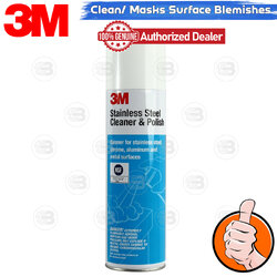 [CoolBlasterThai] 3M Stainless Steel Cleaner & Polish 600 ML.(Product of USA)
