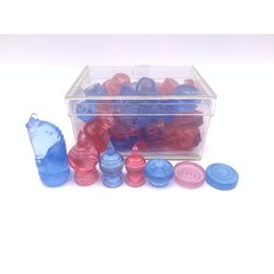 ตัวหมากรุกไทยแบบใส (ชุดเล็ก)