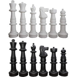 ตัวหมากรุกยักษ์แบบแยกชิ้น Individual Plastic Giant Chess Pieces for a 36 inch Set