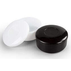 โถหมากล้อมพลาสติกขาวดำ(เกรดB)