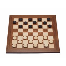 ชุดหมากฮอสไม้ Wood Checker Set