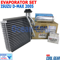 ชุดเปลี่ยน คอยล์เย็น ลดราคา พิเศษ 10% อีซุซุ ดีแม็ก 2005 - 2010 เชฟโรเล็ต โคโลราโด 2004 SET0002 มาพร้อม ไดเออร์ เเละ วาล์ว chevrolet COLORADO 2004 EVAPORATOR DI447610-17404W COOL GEAR ตู้แอร์ คอยเย็น ดีแม็ก ดีแมค dmax 2006 2007 2008 2009