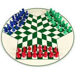 ชุดหมากรุกสากล 3 Player Chess Set