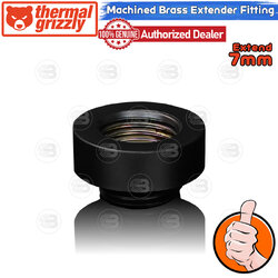 [CoolBlasterThai] Thermal Grizzly DeltaMate Extender MF7 Fittings Black Machined Brass