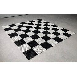Plastic Rubberized Vinyl Giant Chess Board กระดานหมากรุกพลาสติกยางขนาดใหญ่