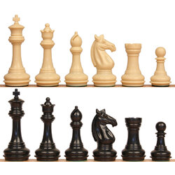 3 3/4" Knight Templar Series Plastic Chess Pieces ตัวหมากรุกสากลไนท์เทมพลาร์