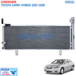 แผงแอร์ โตโยต้า แคมรี่ ไฮบริด 2007 - 20011 CD0161 ACV40 CONDENSER Toyota Camry Hybrid 2007-2011 รังผึ้งแอร์ แผงรังผึ้ง คัมรี แผงคอยล์ร้อน คัมรี่ ไฮบริช คอยล์ร้อน