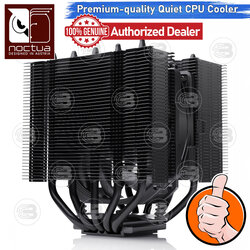 [CoolBlasterThai] Noctua NH-D12L CHROMAX.BLACK Heat Sink CPU Cooler (AM5/LGA1851 Ready) ประกัน 6 ปี