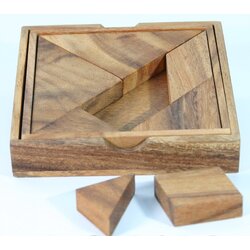 แทนแกรมไม้จามจุรี Tangram