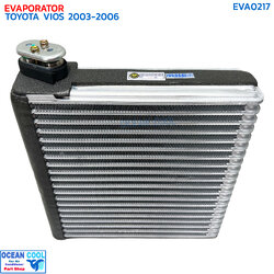 คอยล์เย็น โตโยต้า วีออส 2003-2006 รุ่นแรก EVA0217 EVAPORATOR TOYOTA VIOS '03-'06 ตู้แอร์ คอยเย็น แผงคอยเย็น แอร์รถยนต์