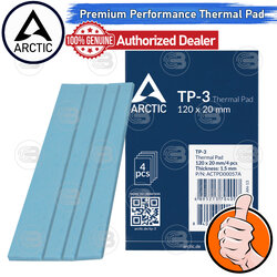 [CoolBlasterThai] Arctic Premium Performance Thermal Pad (TP-3) 120x20x1.5 mm.(4 PCS)
