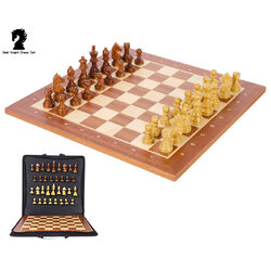 ชุดหมากรุกสากลไม้ German Knight Staunton Chess Set 57